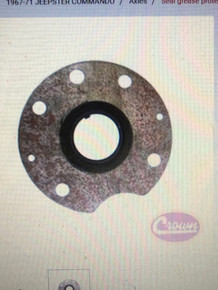 Seal grease protector (Dana 30).  Fits Dana 30 rear tapered axles.  Number 8 in the diagram