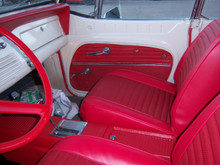 red basket weave jeepster commando