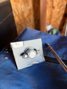 washer nozzle complete through cowel