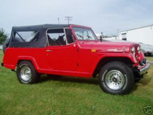 Jeepster/Commando soft top, 1966-1973 bestop