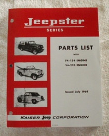 Parts Manual, 1967-71 Jeepster Commando