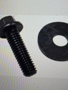 Distributor hold down bolt & washer, 215-225-231-252-300-340-350

With original late model 350 & V6 timing covers plus 991689T replacement timing covers 