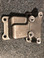 jeepster commando willys cj3b power steering frame bracket