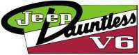 Decal sticker Bucik V6 Oil bath Cleaner, Valve Cover 66-69 Jeepster and CJ