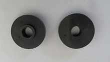CJ New stock rubber upper body bushing .  Made of rubber and made in the USA Exact replacement of the upper body mount.  Number 25 in the diagram.  Price is for 1...