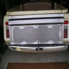 jeepster commando tailgate all years steel