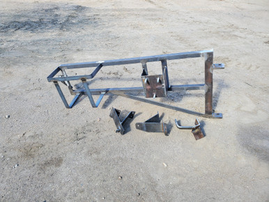 jeepster commando tire  and gas can carrier jeep commando