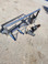 jeepster commando tire  and gas can carrier jeep commando