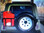 jeepster commando tire  and gas can carrier jeep commando