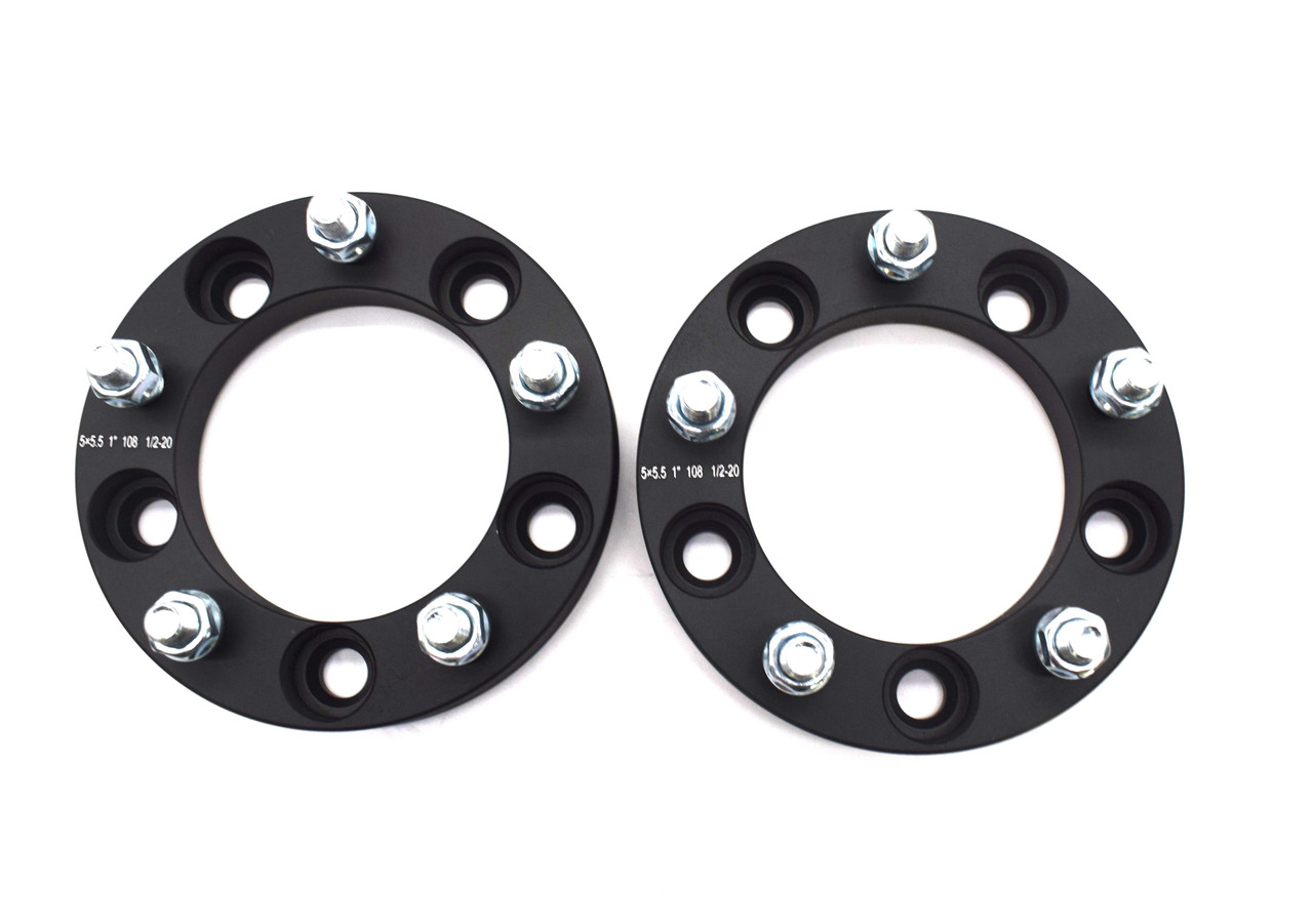 Front or Rear 1.5" Wheel Spacer Set, 5 x 5.5, 1941-1986, Willys and