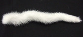 NATURAL WHITE MINK TAIL