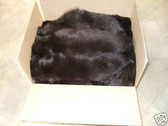 Lot of 50 Dyed Brown Fox Fur  tails size 14''-17''