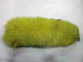 DYED YELLOW FOX TAIL
