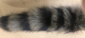 DYED BROWN RACCOON TAILS