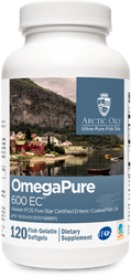 OmegaPure 600 EC™ 
Alaskan IFOS Five-Star Certified Enteric-Coated Fish Oil