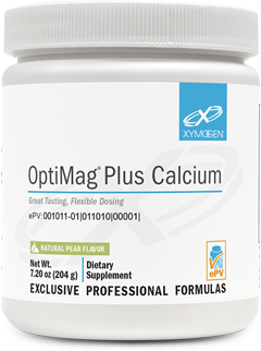 Xymogen OptiMag® Plus Calcium
Great Tasting, Flexible Dosing