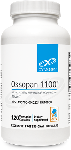Xymogen Ossopan 1100™
Microcrystalline Hydroxyapatite Concentrate (MCHC)