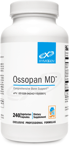 Xymogen Ossopan MD™
Comprehensive Bone Support