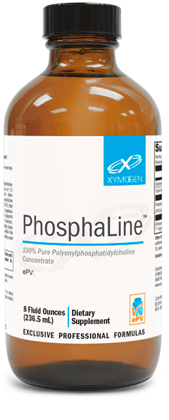 Xymogen PhosphaLine™ Liquid
100% Pure Polyenylphosphatidylcholine Concentrate