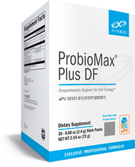 Xymogen ProbioMax® Plus DF
Comprehensive Support for Gut Ecology* 