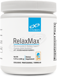 Xymogen RelaxMax™
Neurotransmitter & Hormone Support*, Promotes Stress Resiliency*
