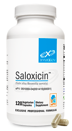 Saloxicin™
(Salix alba/Boswellia serrata)
Xymogen