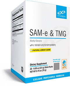 SAM-e & TMG Lemon 30 Servings
Xymogen