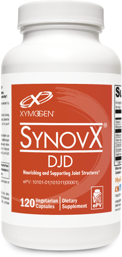 SynovX® DJD by Xymogen
Nourishing and Supporting Joint Structures
