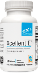 Xcellent E™is Xymogen Vitamin E
Bio-Enhanced Tocopherols and Tocotrienols