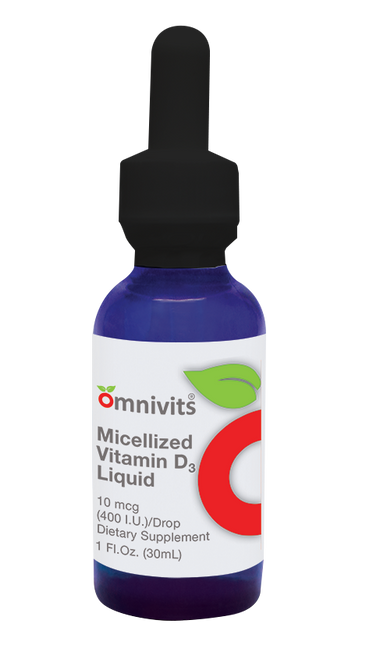 Micellized Vitamin D3 Liquid Drops