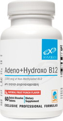 
Adeno+Hydroxo B12 Natural Fruit Punch Flavor 60 Tablets