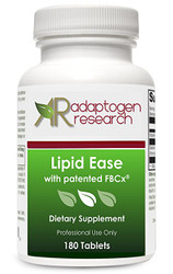Lipid Ease | Patented Dietary Fiber Formula with FBCx Fiber |180 Tablets | Adaptogen Research