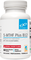 5-MTHF Plus B12 Xymogen Product
Biologically Active Folate and B12