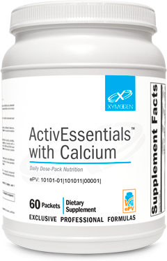 Xymogen ActivEssentials™ with Calcium
Daily Dose-Pack Nutrition