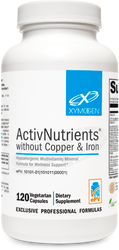 Xymogen ActivNutrients® without Copper & Iron
Hypoallergenic Multivitamin/Mineral Formula for Wellness Support