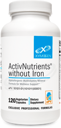 Xymogen ActivNutrients® without Iron
Hypoallergenic Multivitamin/Mineral Formula for Wellness Support