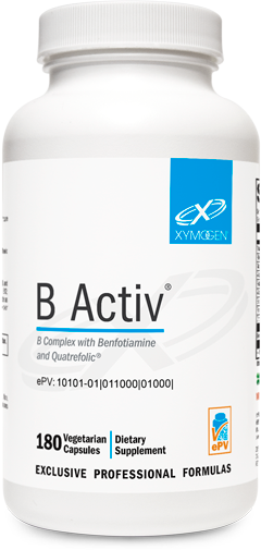B Activ®
B Complex with Benfotiamine and Quatrefolic