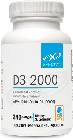 D3 2000
Convenient Form of Bioidentical Vitamin D