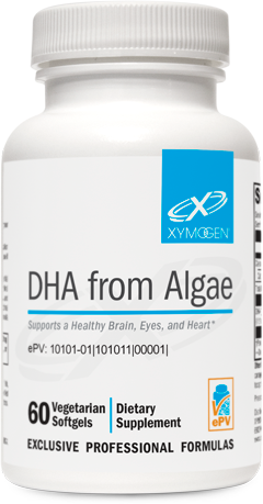 DHA from Algae
Supports Brain, Eye, and Immune Health