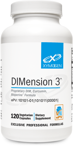 DIMension 3®
Proprietary DIM, Curcumin, BioPerine® Formula