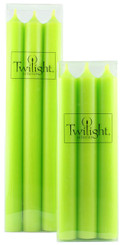 10" Lime Dinner Candle | Six Pack