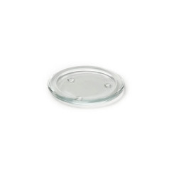 Candle Plate 4" - Clear