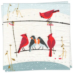 Birds Party Luncheon Napkin