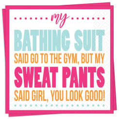 Bathing Suit Cocktail Napkins