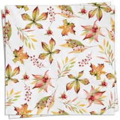 Autumn Romance Luncheon Napkin