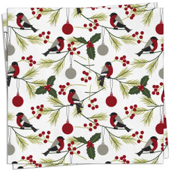 Hollybranch Birds Luncheon Napkin
