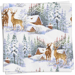 Winterland Luncheon Napkin