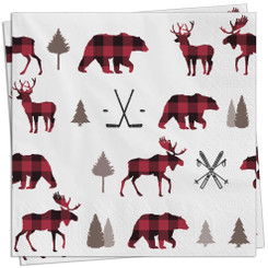 Canadian Winterness Luncheon Napkin