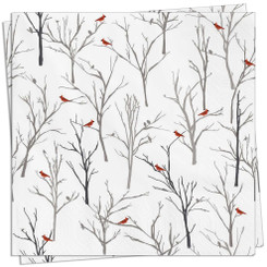 Winter Robin Luncheon Napkin
