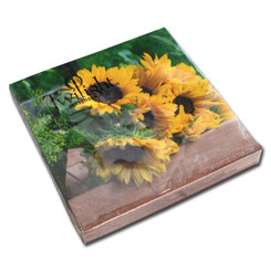 Magnificent Sunflowers Luncheon Napkin